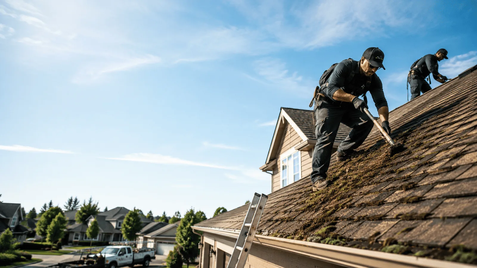 Roof Moss Removal in Roanoke, VA near me